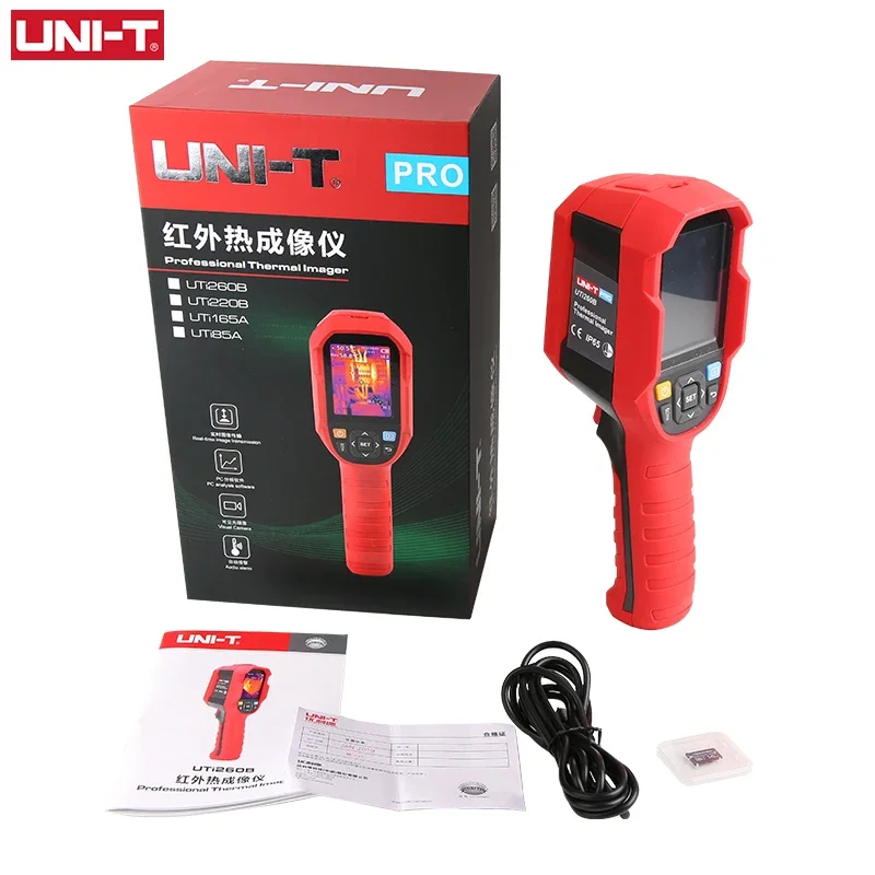 Thermal Imaging Camera 256X192 - Kamera termowizyjna na podczerwień UNI-T, rozdzielczość