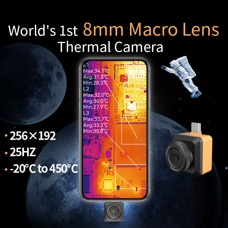 Kamera termowizyjna InfiRay T2 – Infiray P2 Pro Macro Lens recenzja i cena