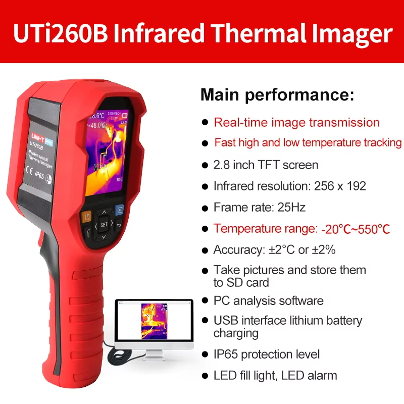 Kamera termowizyjna na podczer – Thermal Imaging Camera 256X192 recenzja i cena