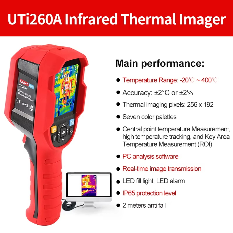 Kamera termowizyjna na podczer – Thermal Imaging Camera 256X192 recenzja i cena